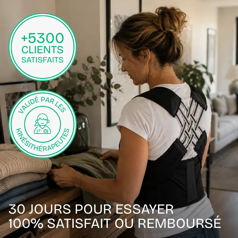 Posture-flex - Soulage les douleurs dorsales et améliore la posture